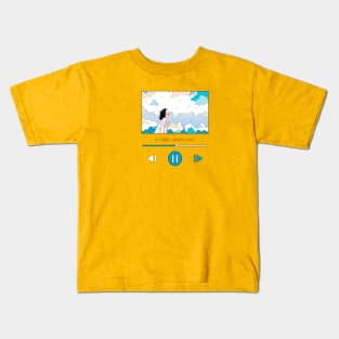 Windy lady Kids T-Shirt